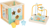 Small Foot Motor Activity Cube Pastel