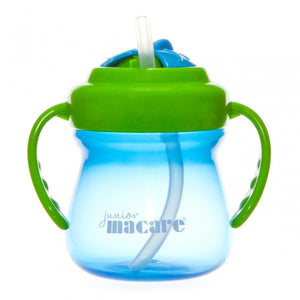 Junior Macare Silicone Straw Cup With Handles 6m+