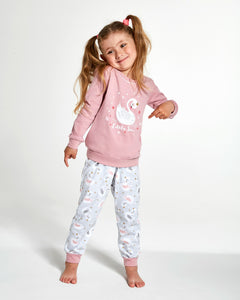 Girls Long Pyjama Set Cotton (2-6yrs)