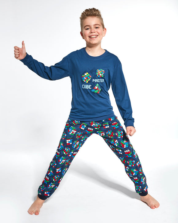 Boys Long Cotton Pyjama Set (2-6yrs)