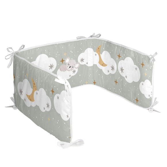 Happy Friday Baby Koala Cot Bed Bumper 210/40cm