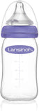 Lansinoh Glass Feeding Bottle with Natural Wave Teat 160ml