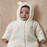 Bebetto Faux Fur Baby Jacket Ivory (9mths-2yrs)