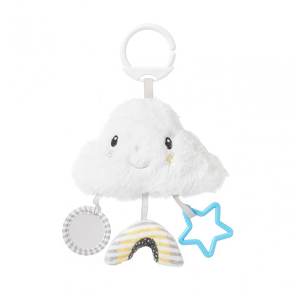 Nuby Cloud Rattle Clip On Pram Toy