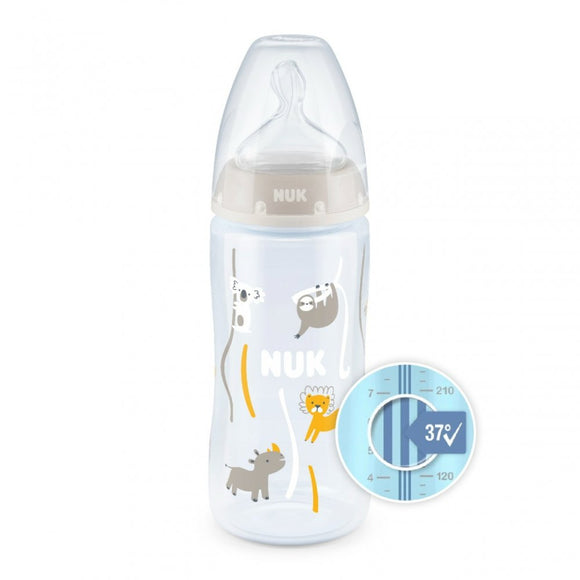 NUK First Choice Baby Bottle With Temperature Control 300ml 0-6m