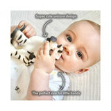 Nuby Zebra Natural Rubber Teether