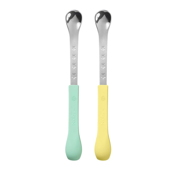 Nuby Switch-it First Spoons Silicone And Metal