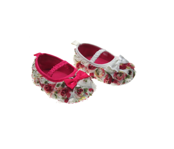 Soft Touch Baby Girl Soft Pram Shoes