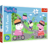 Trefl Jigsaw Maxi Puzzle Peppa Pig's Active Day - 24 Piece Puzzle
