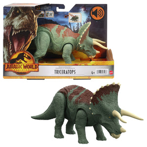 Jurassic World Dominion Roar Strikers Assortment Triceratops