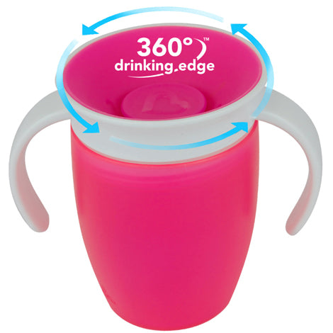 Munchkin Miracle 360 Trainer Cup 207ml Pink