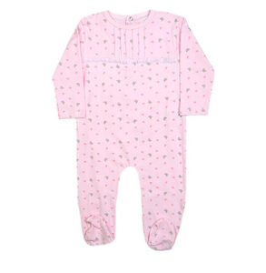 Babybol Girl Sleepsuit Pink Boxed (1-6mths)