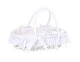 Small Foot Doll's Broderie Anglaise Moses Basket