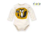 PINOKIO Baby Bodysuit Secret Forest