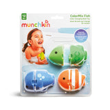 Munchkin Colour Changing Bath Toy Fish 3Pk