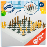 Small Foot Chess And Draughts Board Game