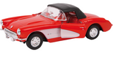 WELLY 1:34 'Chevrolet 57 Corvette' Metal Model Car