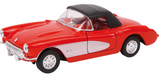 WELLY 1:34 'Chevrolet 57 Corvette' Metal Model Car