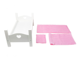 Small Foot Doll's Bed Wooden White