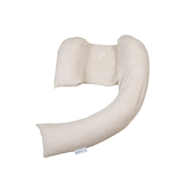 Dreamgenii Pregnancy Support & Feeding Pillow Beige Marl