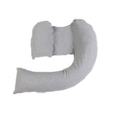Dreamgenii Pregnancy Support & Feeding Pillow Grey Marl