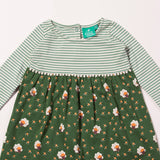 Little Green Radicals Golden Sheep Easy Peasy Dress Organic Cotton (3-12mths)