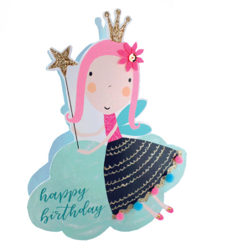 Second Nature HAPPY BIRTHDAY Fairy Greeting Card