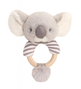 Keel Toys Keeleco Cozy Koala Ring Rattle 14cm