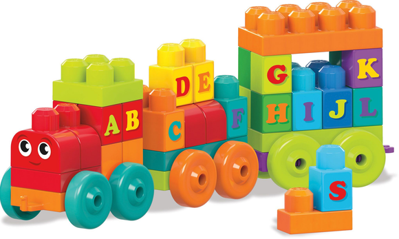 Mega Bloks ABC Learning Train