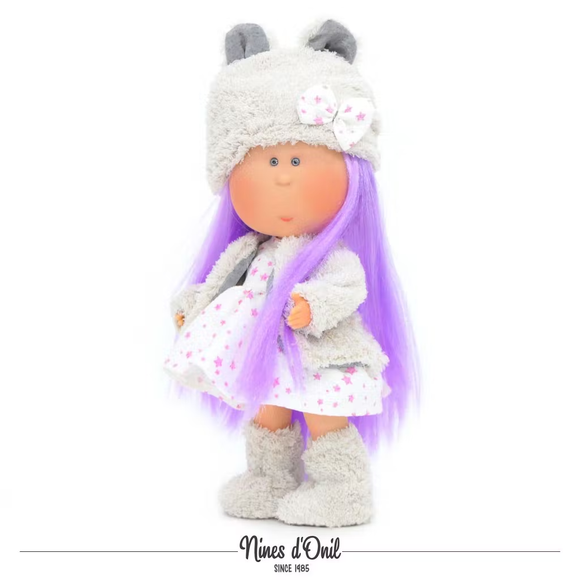 Doll purple hair sales