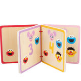 Small Foot Numbers And Colours Wooden Book