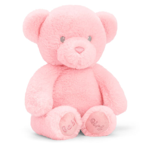 Keel Toys Keeleco Baby Girl Bear Soft Toy 20cm