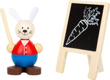 Small Foot Rabbit School Wooden Play Set