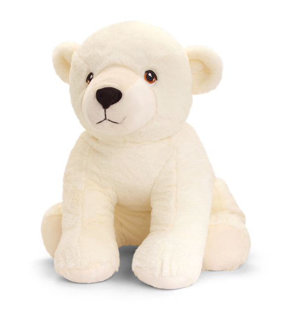Keel Toys Keeleco Polar Bear Soft Toy 25cm