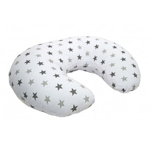 Cuddles Collection Nursing Pillow Silver Stars