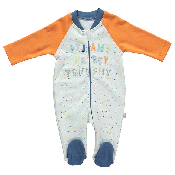 Bebetto Baby Boy Sleepsuit Pyjama Party (0-9mths)