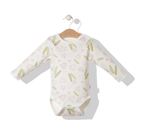 Bebetto Long Sleeve Bodysuits Floral (0-36mths)