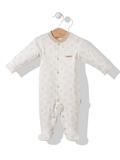 Bebetto Cotton Sleepsuit Beige (0-6mths)