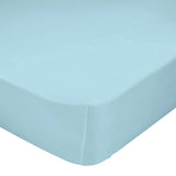 Happy Friday Basic Fitted Sheet Cot Bed Blue 70/140cm