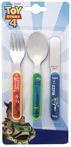 Polar Gear Toy Story 3-Piece Metal Cutlery Set