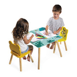 Janod Tropik Tropical Table and 2 Chairs Set