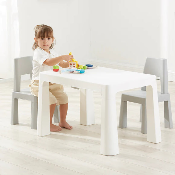 Liberty House Toys Kids Height Adjustable Table & Chairs Set