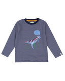 Lilly and Sid Organic Collection Dino Applique Top (2-6yrs)