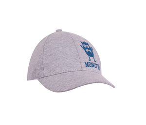 Yo Club Boys Baseball Hat Monster Grey (1-3yrs)