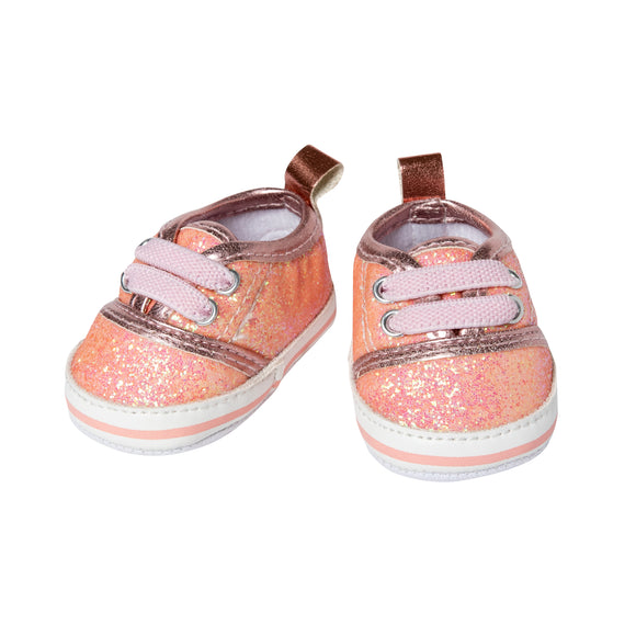 Heless Doll Sneakers Glitter Pink Doll Size 38-45cm