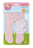 Heless Doll Tights & Socks Plain Doll Size 35-45cm