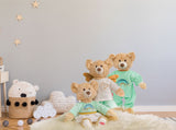 Heless Cuddly Teddy Bear Soft Toy 'Teddy Rainbow' With Clothes, 32cm