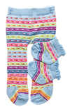 Heless Doll Tights & Socks Blue Striped Doll Size 35-45cm