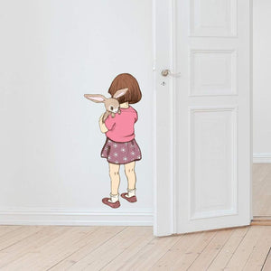 Belle Hugs Boo Wall Sticker