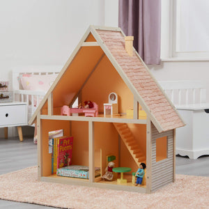 Liberty House Toys Dollhouse Chalet Bookcase